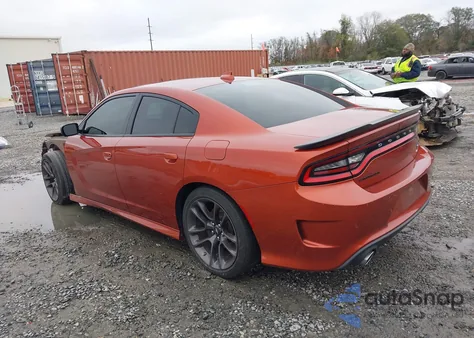 2022 Dodge Charger Scat Pack z USA, uszkodzony, nr VIN 2C3CDXGJXNH159365